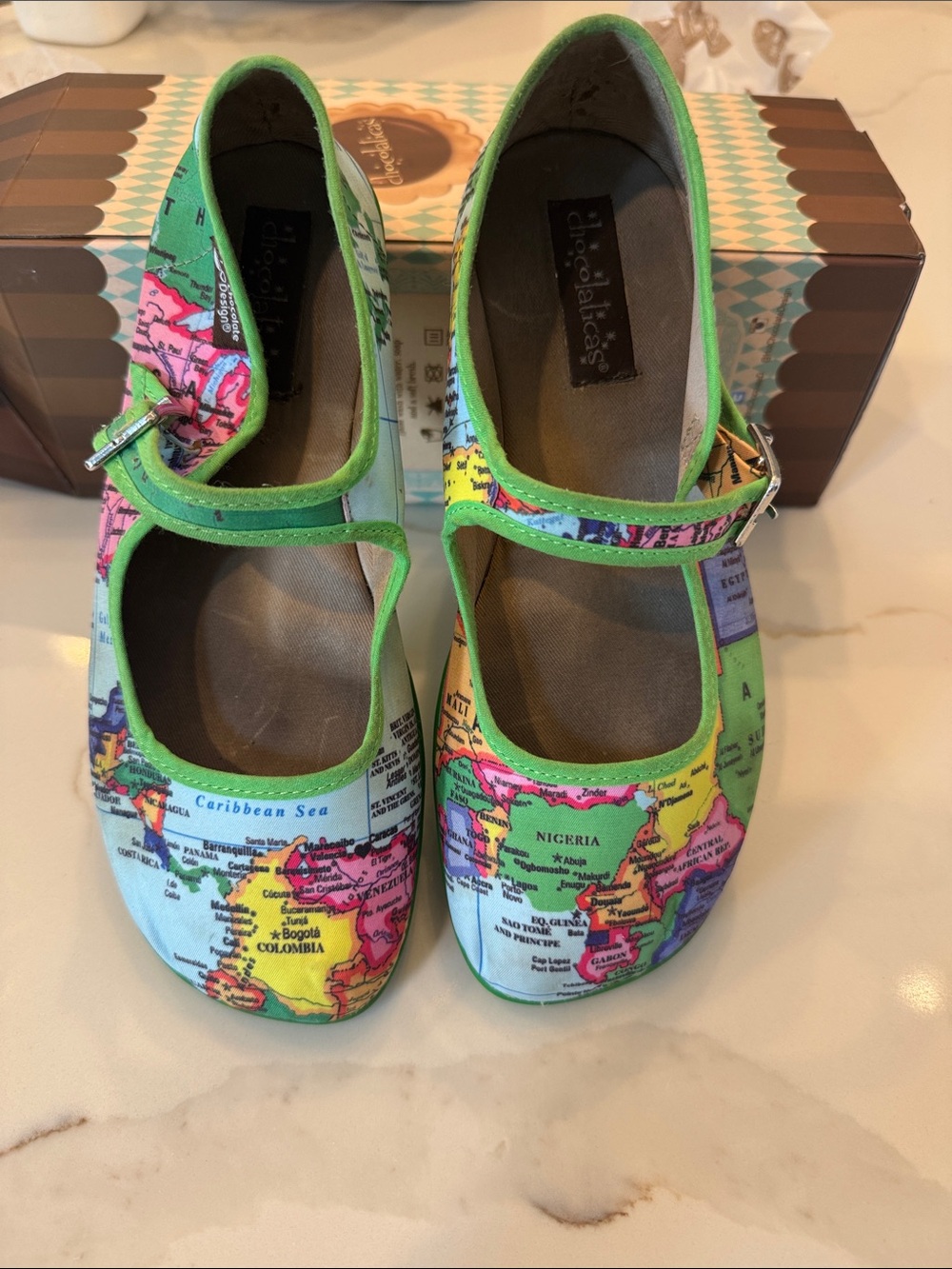 Hot Chocolate Design Chocolaticas Mariquita Mary Jane Shoes US 6 EU 36 + Box